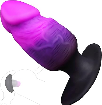 Luxury Realistic XXL Fantasy Anal Plug with Flared Anchor Base