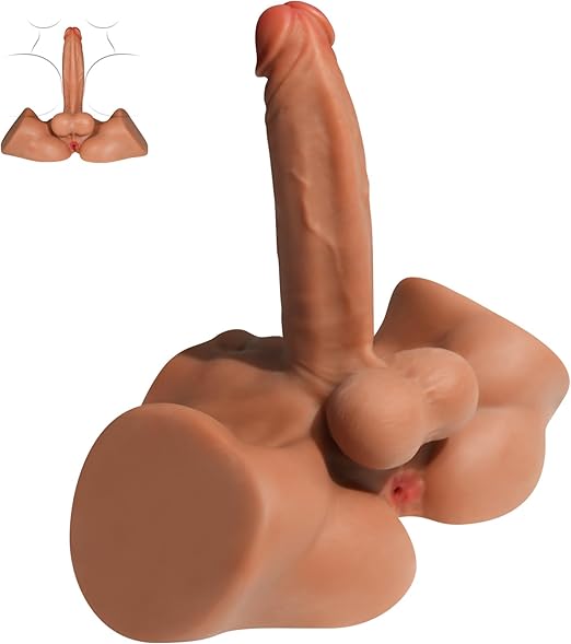 4.5LB Male Sex Doll with Realistic Dildo