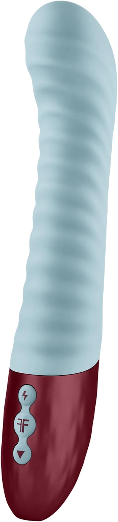 Lola G Curved Ribbed G Spot Vibrator Sex Toy 