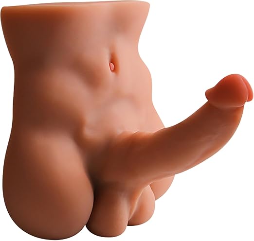 Male Sex Doll with Flexible Dildo, 5.07LB Realistic Sex Dolls with 5 Inch Huge Cock for Female Masturbation