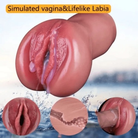 Premium Realistic Vaginal Pocket Pussy Penis Blowjob