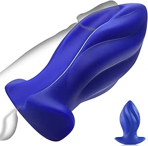 Luxury Asymmetric Open Tunnel XXL Anal Plug with Flared T-Base