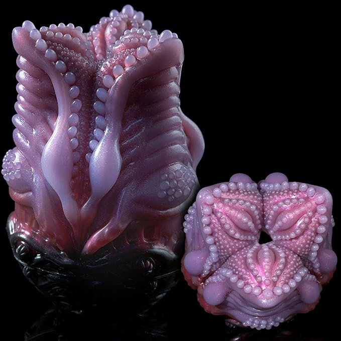 Alien Egg Male Masturbator - Purple Gradient Suction Stroker Cup