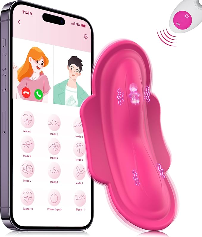 Wearable Panty APP Remote Control Vibrators Adult Sex Toys for Women or Couples,