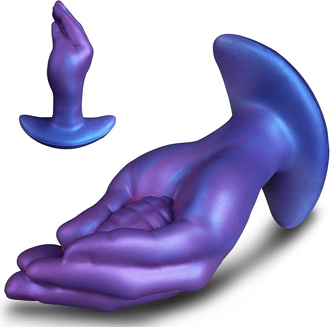 Realistic Fist Silicone Butt Plug XL Hand Shape Anal Dildo Sex Toy