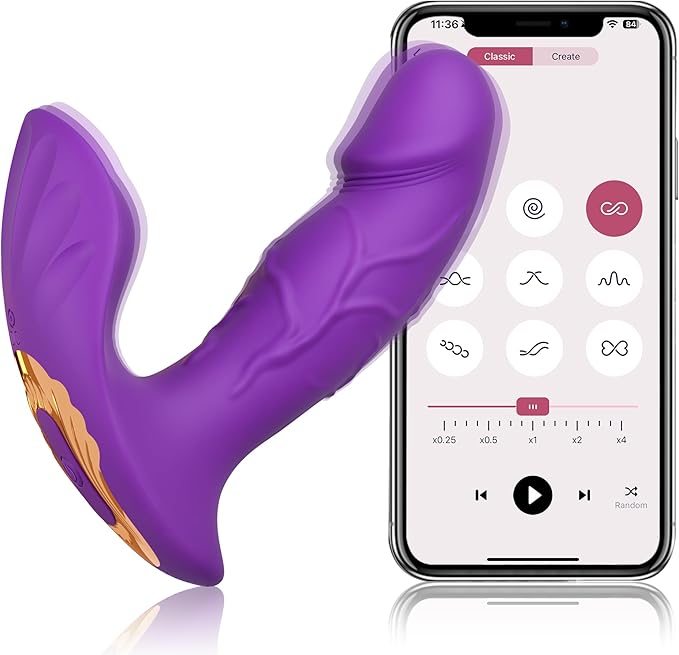 App-Controlled Panty Wearable Vibrator for Women