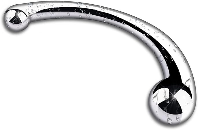 Pure G Spot Metal Wand Anal Prostate Massage Stick Polished Steel Massager Hard Dildo 692 G