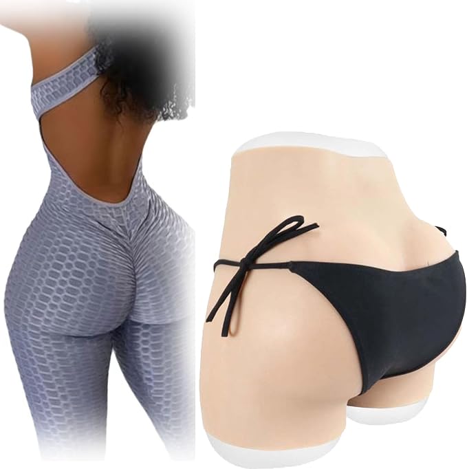 Female Silicone Huge Butt Panties Fake Pussy Hip Shaper Underwear