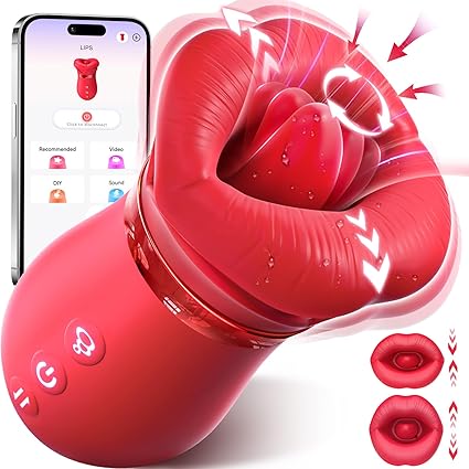 Sovokn 5IN1 Mouth Sucking Vibrator Rose Sex Toy