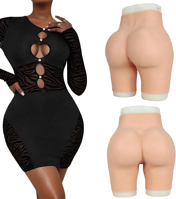 Silicone Realistic Vagina Panties Hips Control Enhancement Fake Pussy Pants for Crossdresser Drag Queen