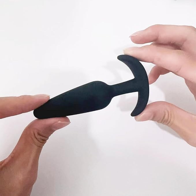 Anal Toy Sex Plug Butt Plug Trainer Set for Women Couples Beginner, Silicone Anal Beads Plug Kit Trainer Sex Men 