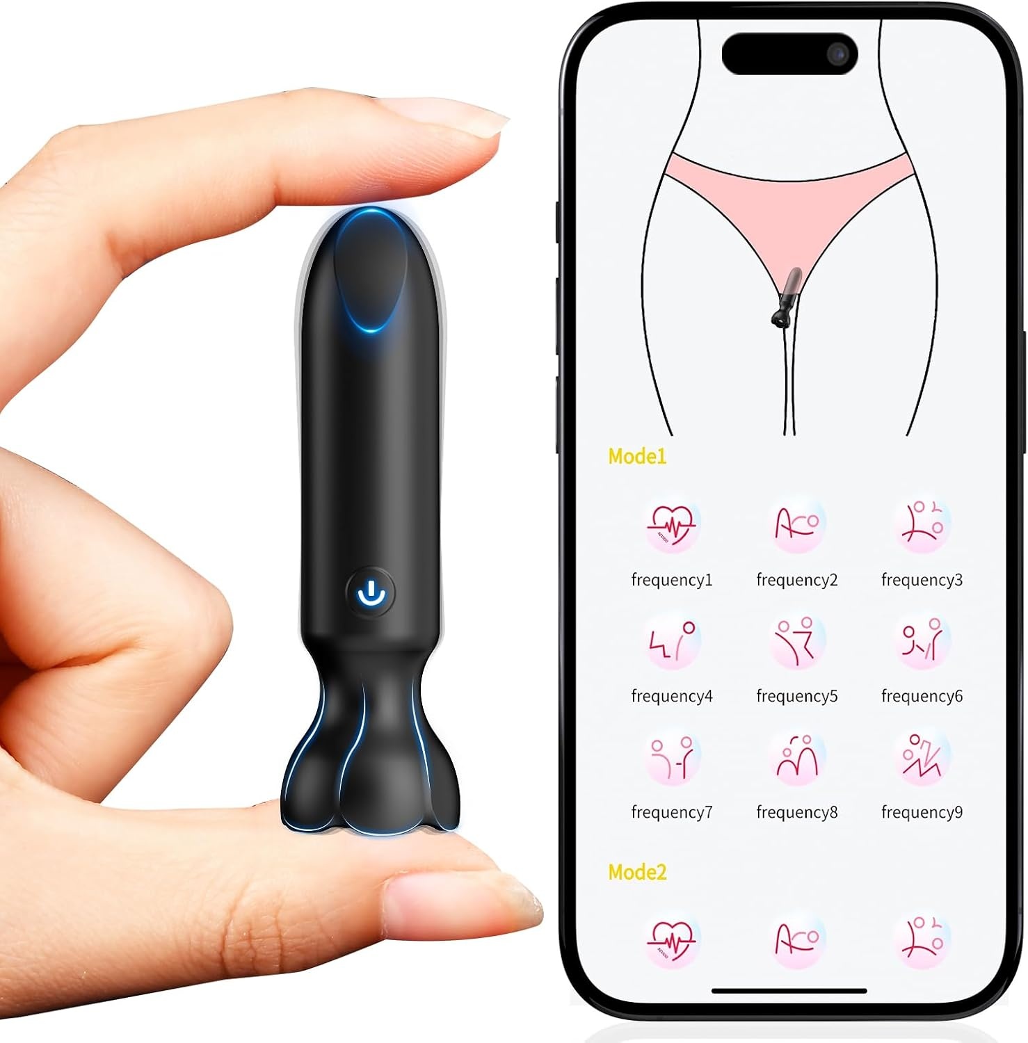 Vibrators App Controlled Female Sex Toys with 9 Vibration