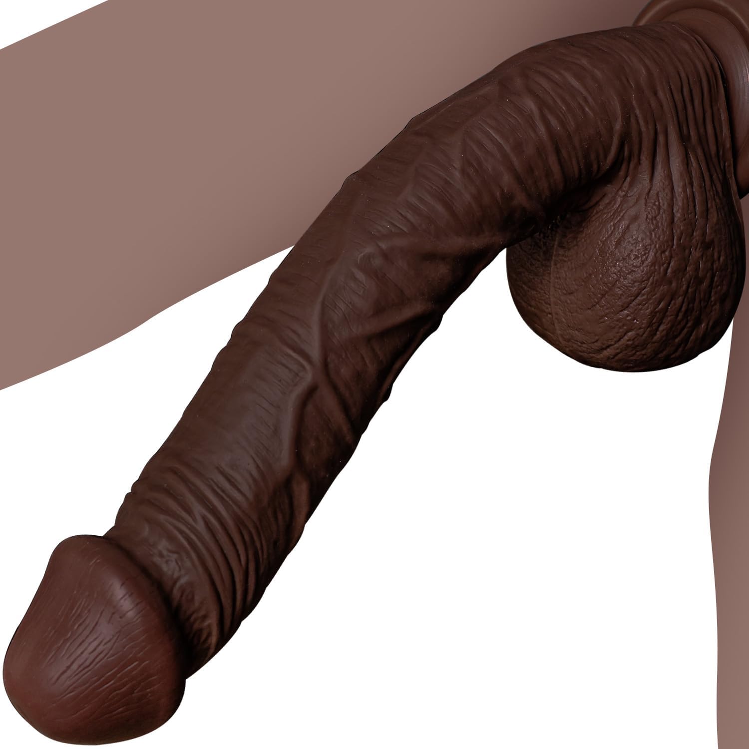 13.2 Inch Realistic Black Long Dildo Sex Toys