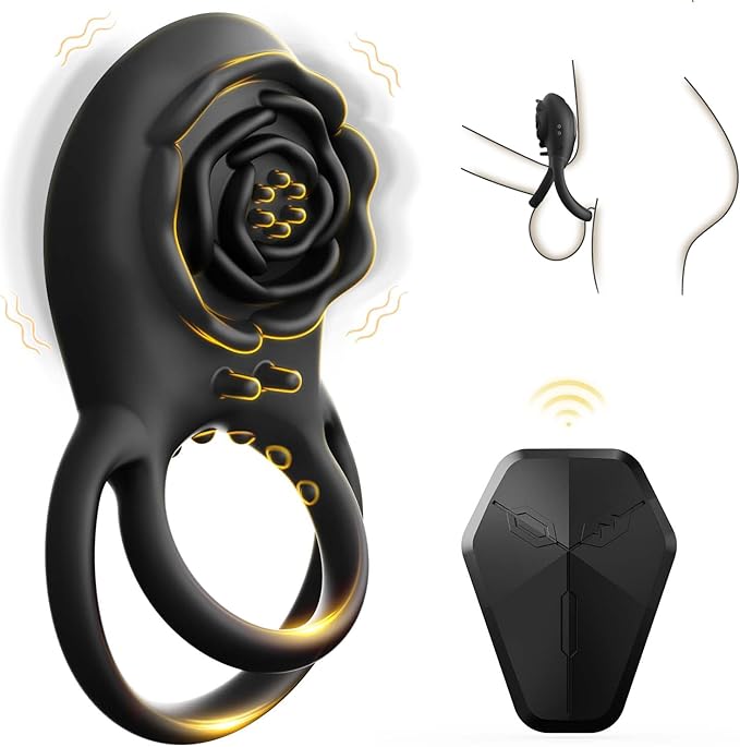 Vibrating Cock Ring Adult Sex Toys for Men