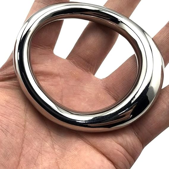Premium Stainless Steel Metal Cock Ring for Men