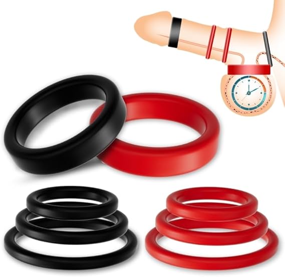 8 Pcs Penis Ring Set Sex Toys for Men