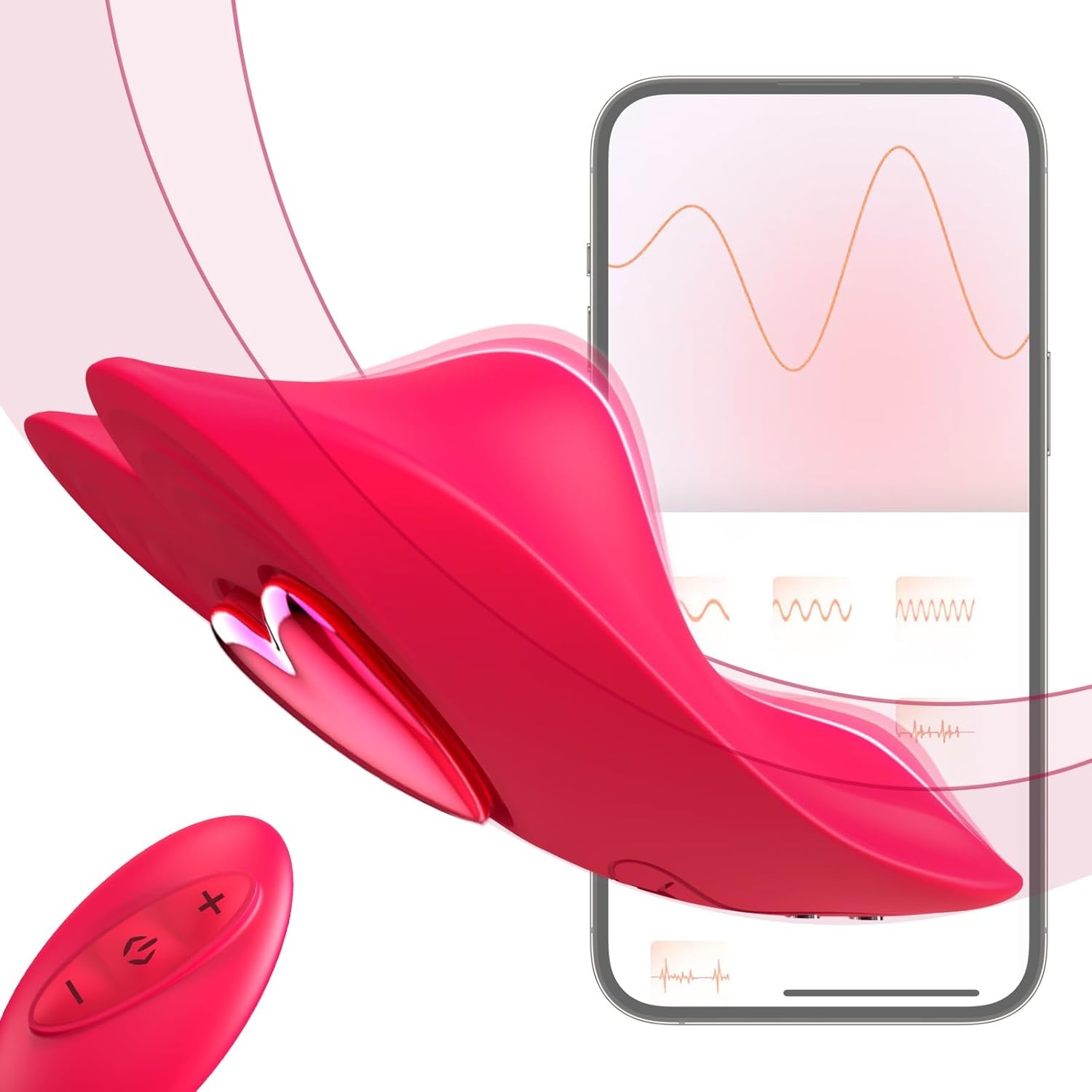 Mini Bullet Vibrator for Women (Red)