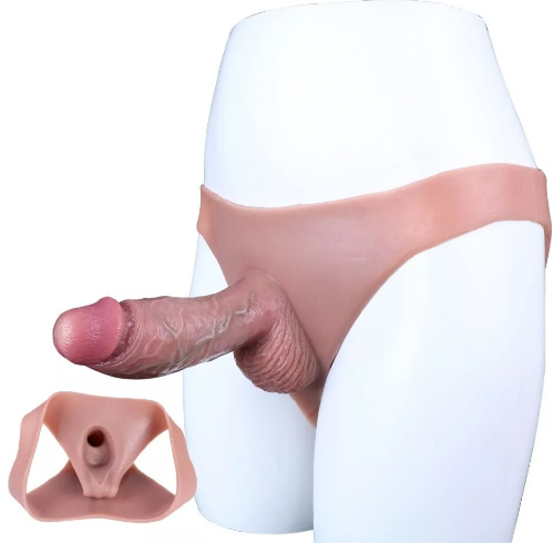 Realistic Cock Sleeve Underwear Male Sex Toy