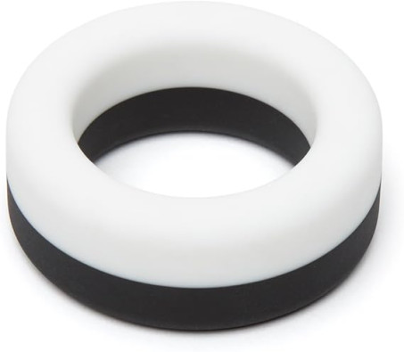 Extra Thick Liquid Silicone Twin Cock Ring for Men  