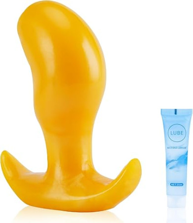 TPE Tail Plug: The anal plug is made of body-safe TPE material which is soft safe and skin-friendly and odorless, and is recommended for use with water-based lubricants Anal Sex Toy for Everyone: We offer a wide range of sizes of anal plug trainers P