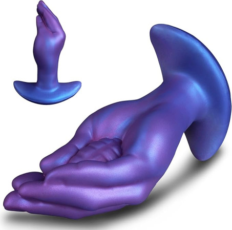 Realistic Fist Silicone Butt Plug XL Hand Shape Anal Dildo Sex Toy