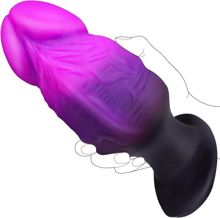 Huge Butt Plug Anal Plug, Large Silicone Anal Dildo Prostate Massager XL But Plugs with T Base