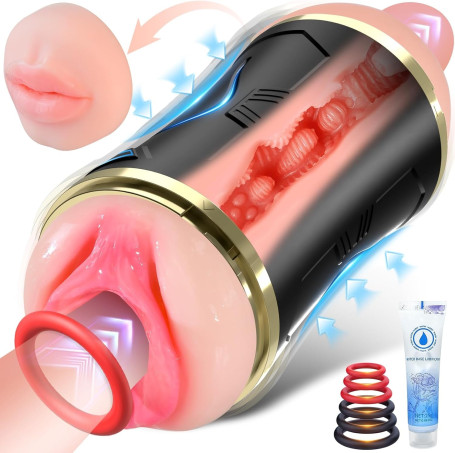  Male Sex Toys Electric Pocket Pussy Male Stroker Vibrator, Sex Toys for Men
