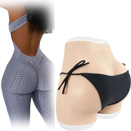 Female Silicone Huge Butt Panties Fake Pussy Hip Shaper Underwear