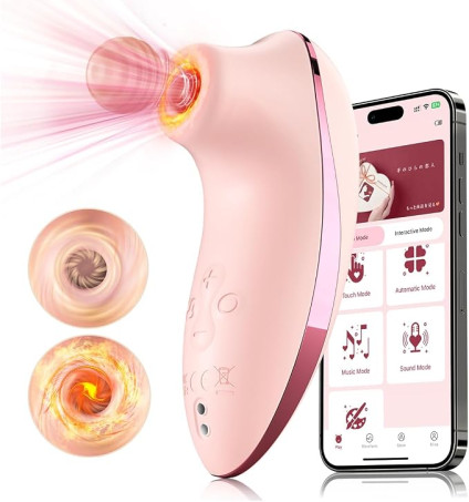 Heated Sucking Vibrator Sex Toys