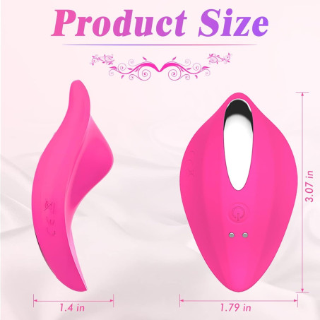Remote Control Clit Mini Vibrator with 12 Vibrating Modes