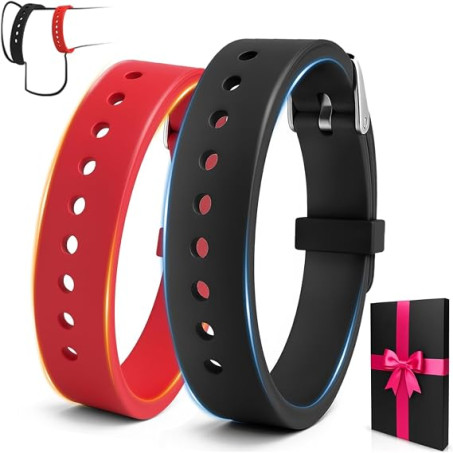 Adjustable Silicone Penis Ring with 16-Position Snap Strap  
