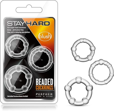 lush Novelties Super Stretchy TPE Cock Ring for Men  