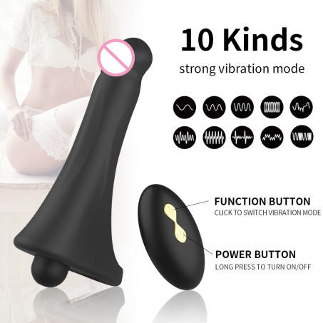 Wireless Remote Control Penis Sleeve Premium Silicone Vibrating Cock Ring for Men Couples Sex Toys Wholesales